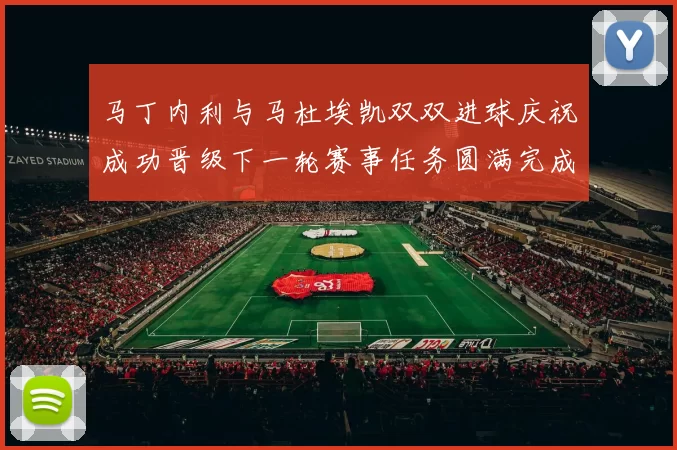 马丁内利与马杜埃凯双双进球庆祝成功晋级下一轮赛事任务圆满完成